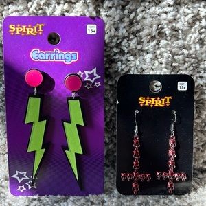 Lot of spirit costume earrings